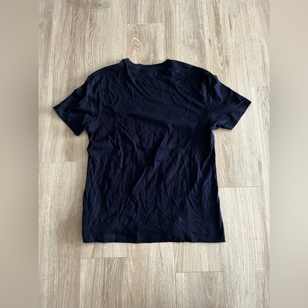 Lacoste Men's Navy Short Sleeve Graphic T-Shirt - Size Medium - Picture 9 of 10